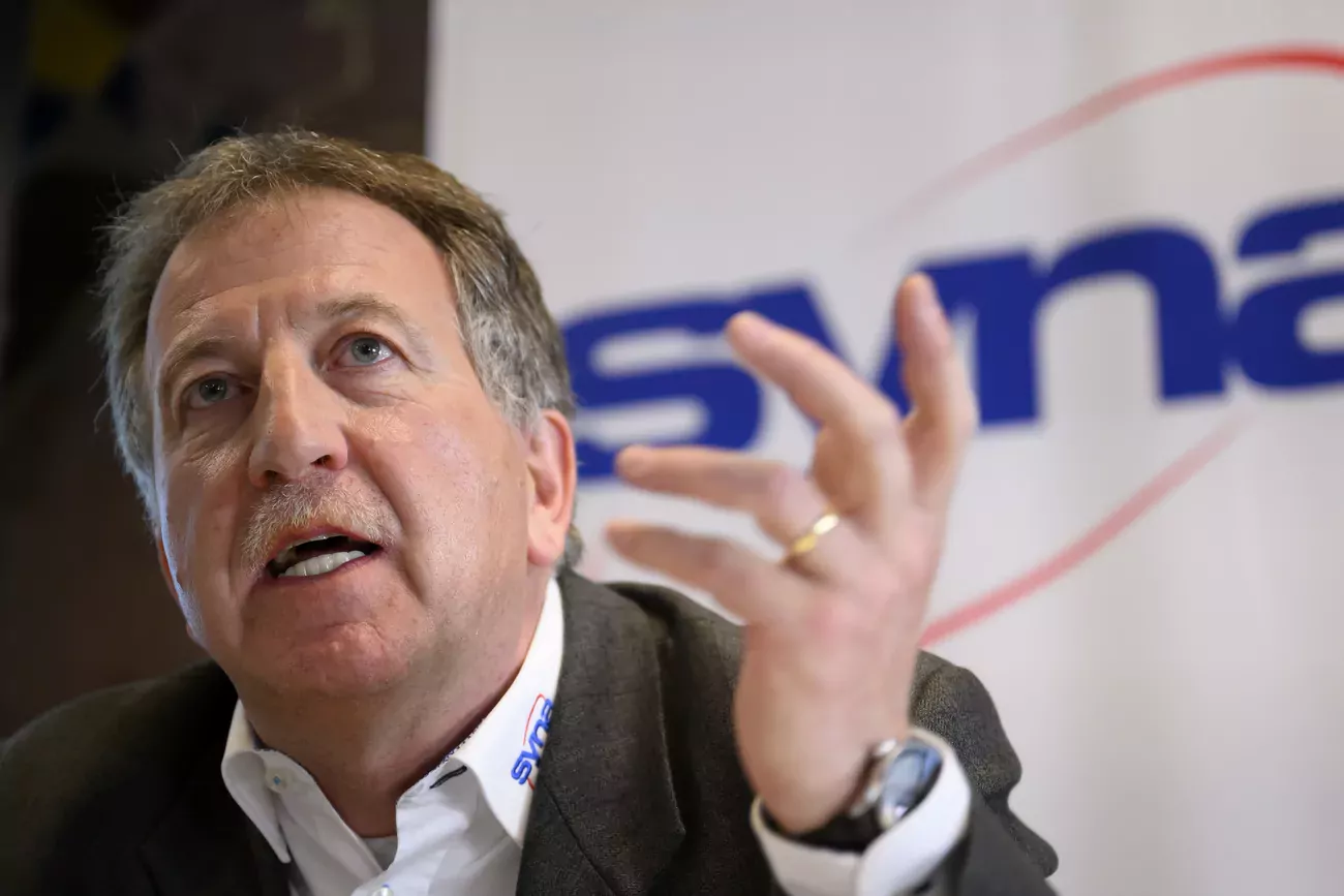 Johann Tscherrig, membre du comité directeur de Syna, demande que «tous les travailleurs et travailleuses obtiennent leur juste part des fruits de la croissance».