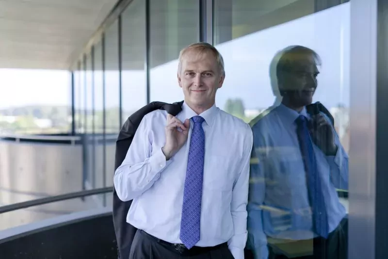 Marc Bürki, CEO de Swissquote. «Durant nos réunions avec BlackRock, nous transpirions à grosses gouttes !».