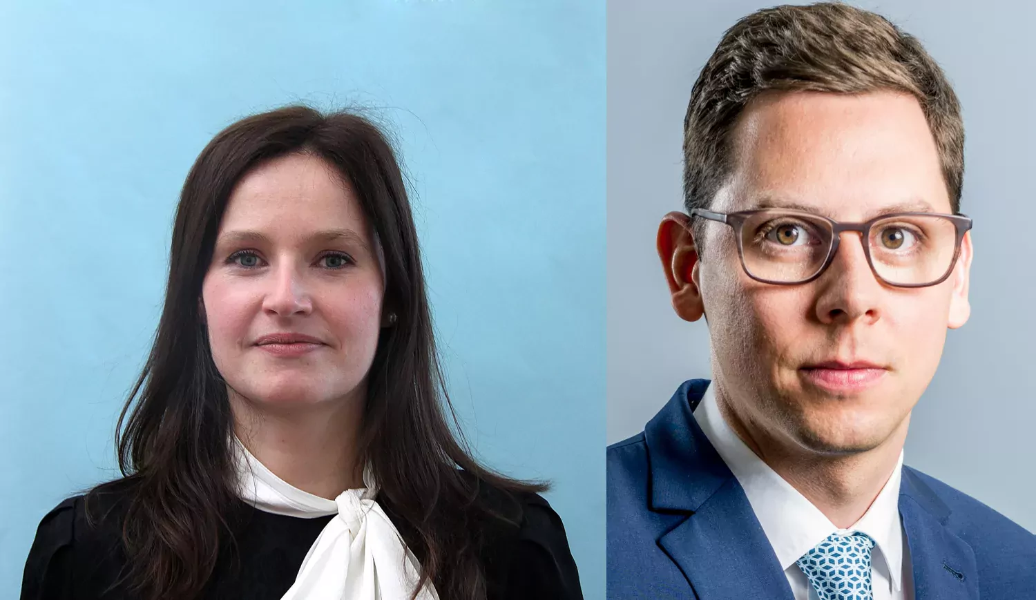Marie Thibout et Valentin Bissat. Economistes chez Mirabaud. 