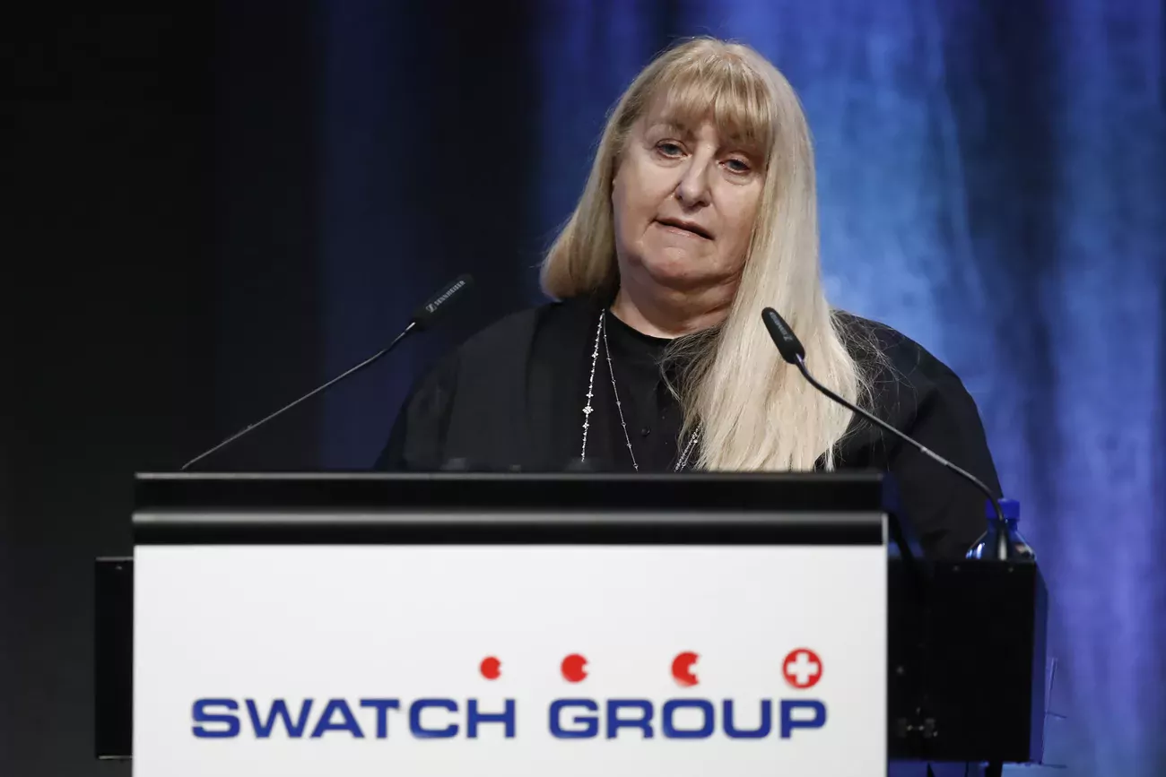 Nayla Hayek fait figure d'exception à la tête du conseil d'administration de Swatch. (Keystone)