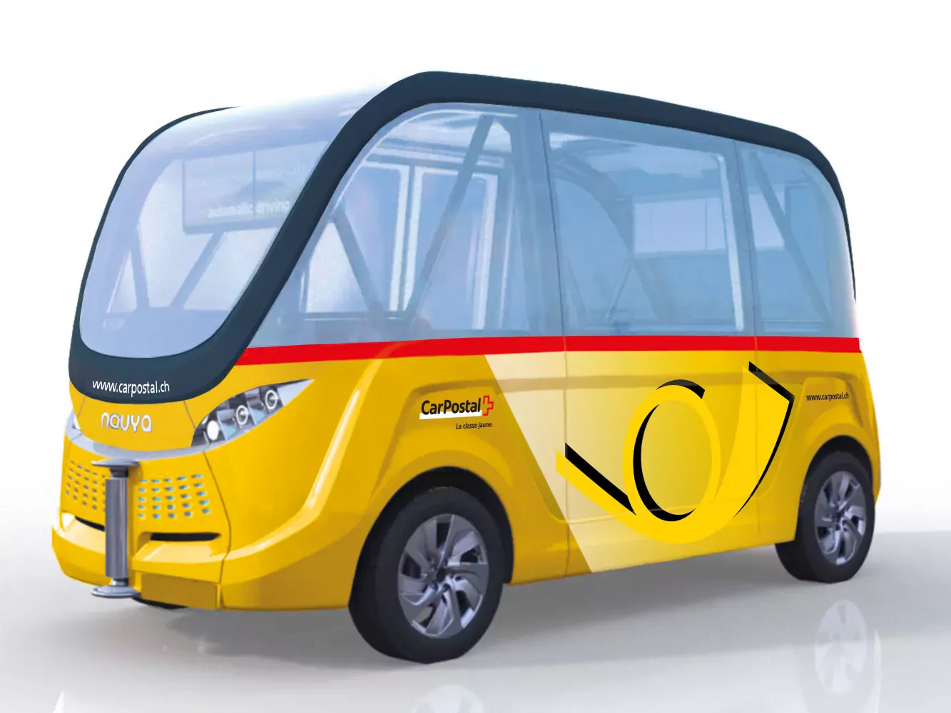 Des navettes sans chauffeurs équipées de la technologie BestMile circulent déjà sur le site de l'EPFL à titre expérimental. Cette fois ce sera en service commercial.