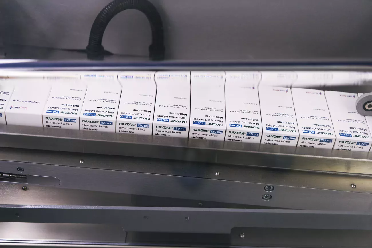 Santhera touche encore des revenus de licence de son premier succès Raxone.