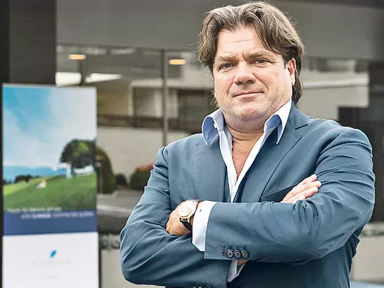 Antoine Hubert. Une certaine taille critique est requise pour absorber les baisses tarifaires. Nous sommes bien armés à cet égard. (Keystone)