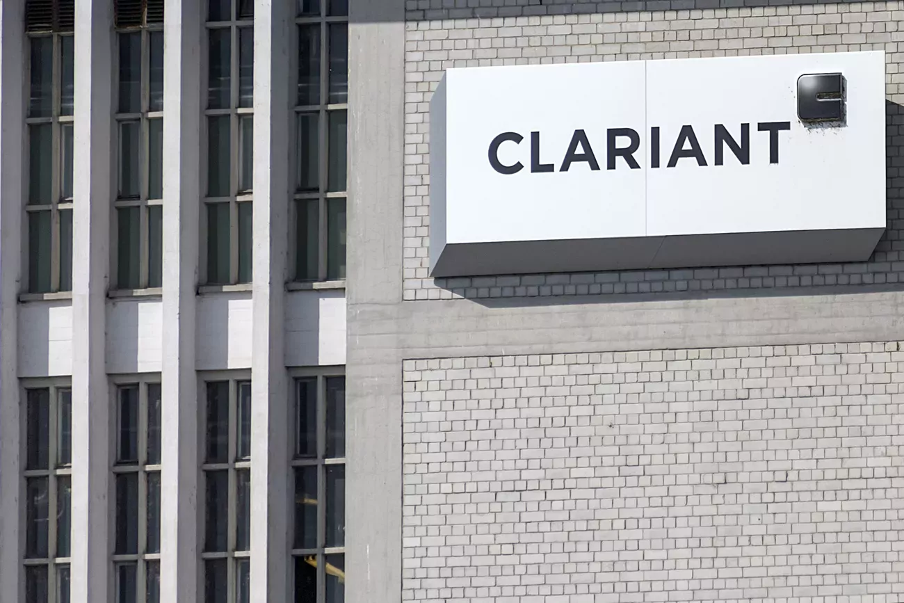 Le bénéfice net de Clariant a bondi de 14,8% à 302 millions de francs. (Keystone)