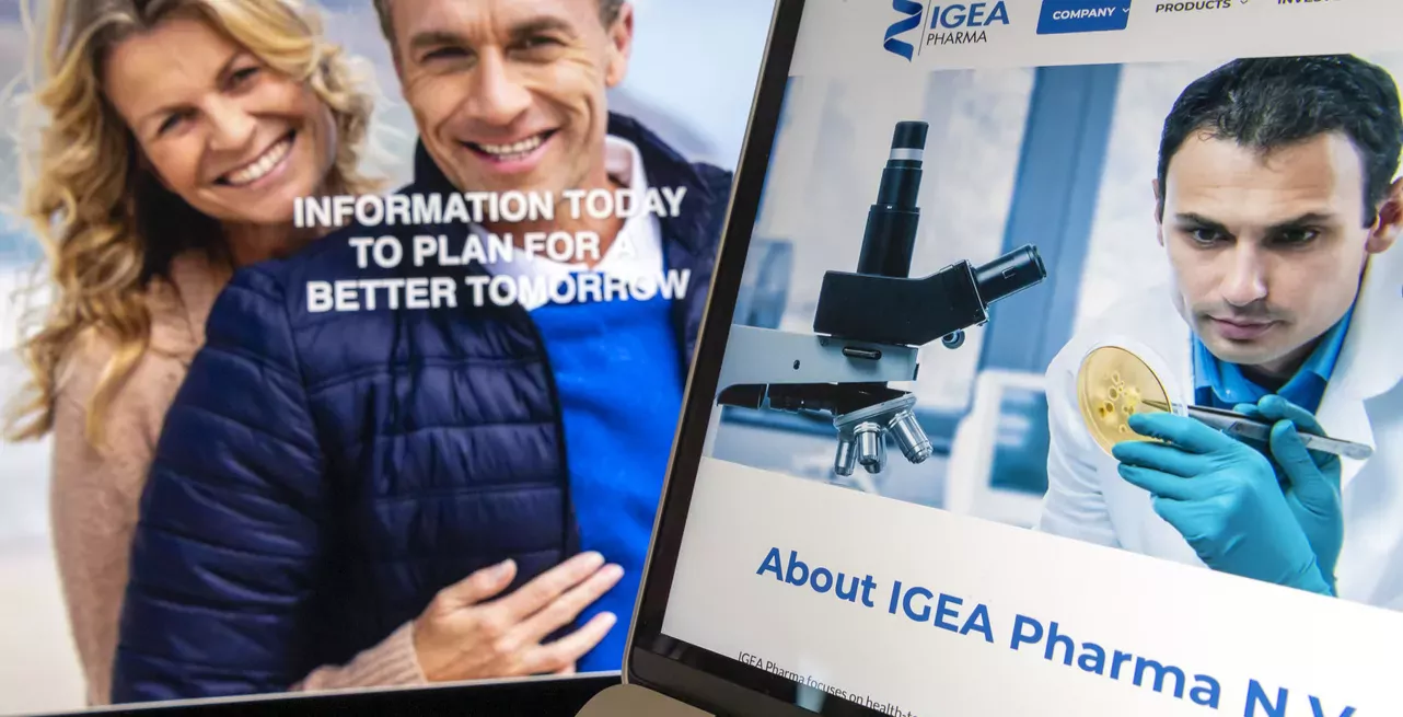 Igea indique que son partenaire pressenti doit générer sur les douze prochains des recettes équivalentes à 110 millions d'euros.