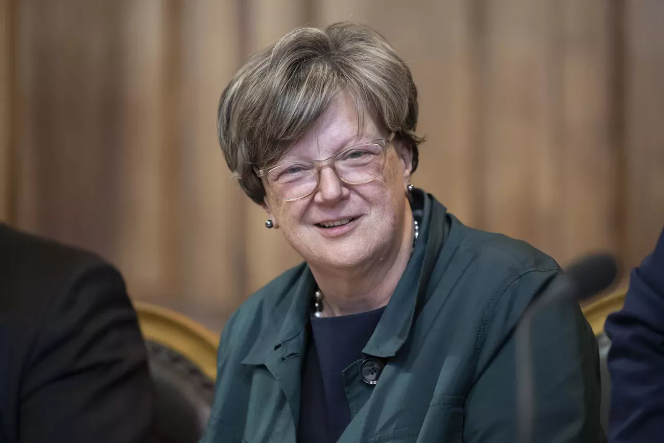 La sénatrice centriste fribourgeoise Isabelle Chassot siège au Conseil des Etats depuis novembre 2021.