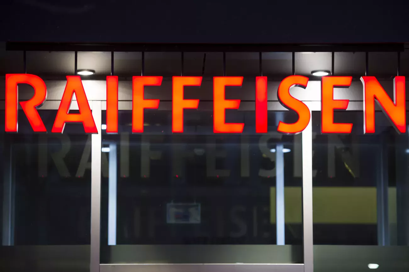 Raiffeisen Suisse refuse lundi dans une prise de position de commenter des rumeurs autour de la présidence de son conseil d'administration. (Keystone)
