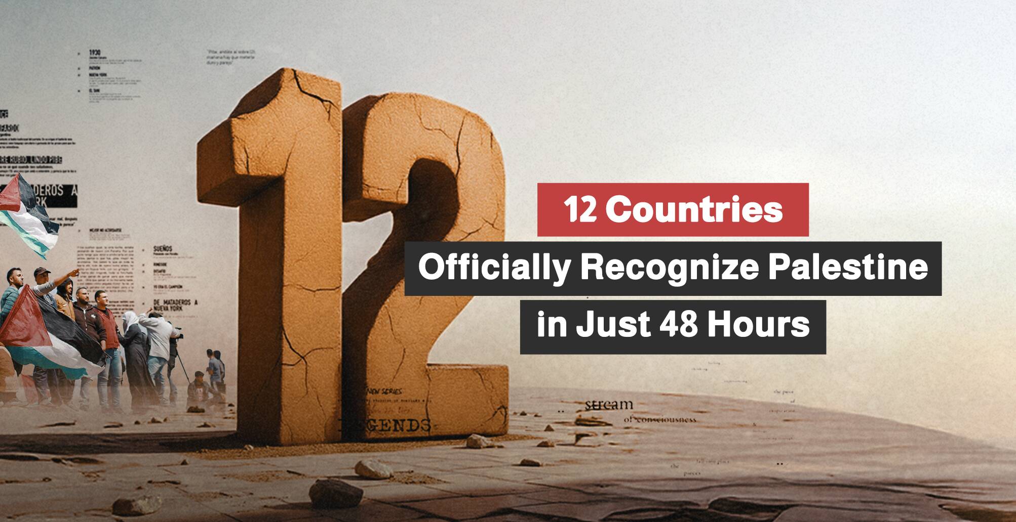 12 Countries Officially Recognize Palestine in Just 48 Hours | Infographic