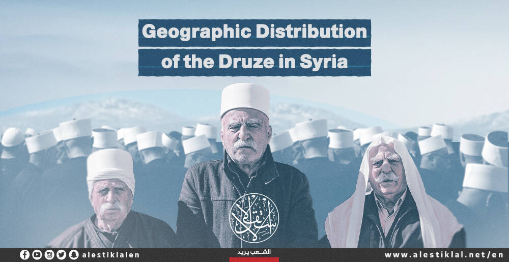 Geographic Distribution of the Druze in Syria | Infographic