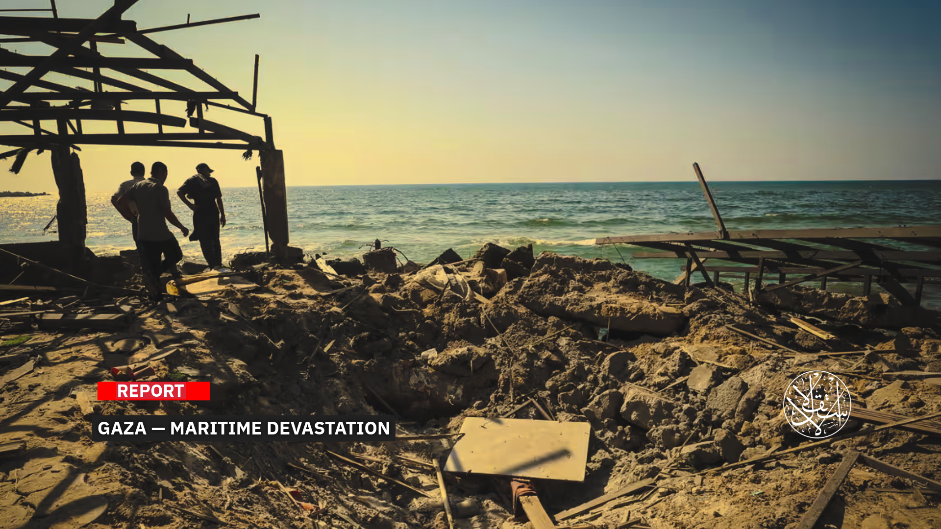 The sea remains the only escape for Gaza’s 2.2 million residents.
