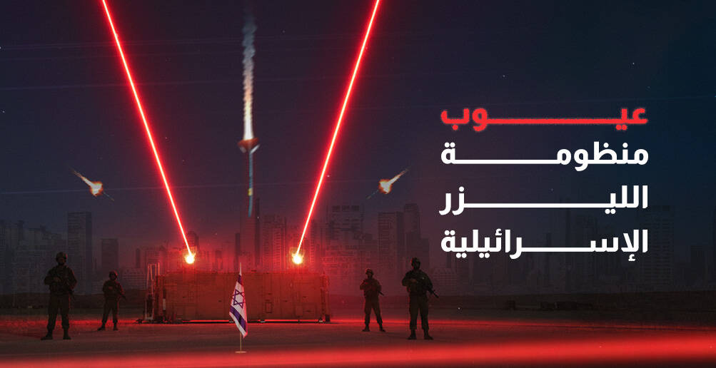 عيوب منظومة الليزر الإسرائيلية (إنفوجراف)