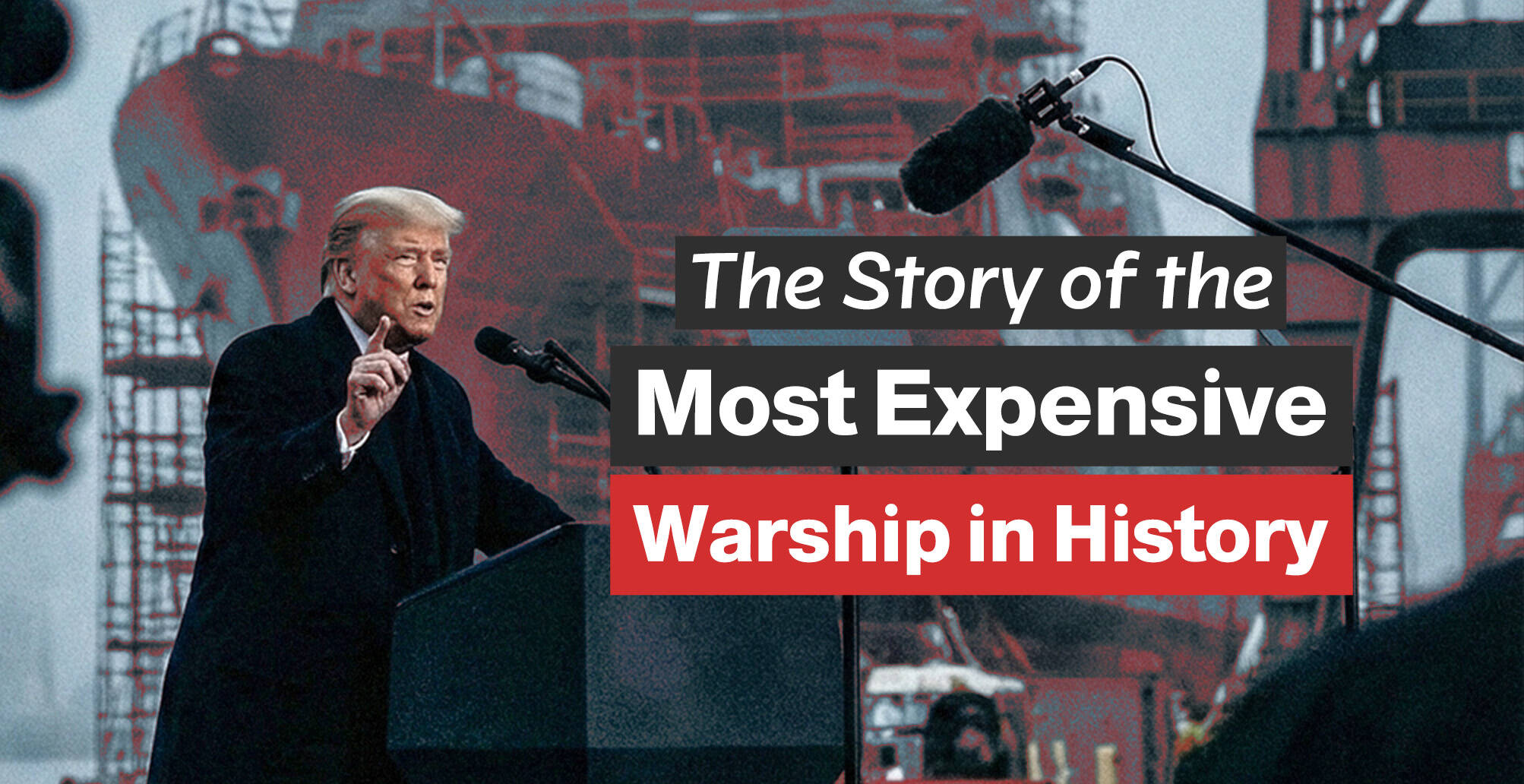 The Story of the Most Expensive Warship in History | Infographic