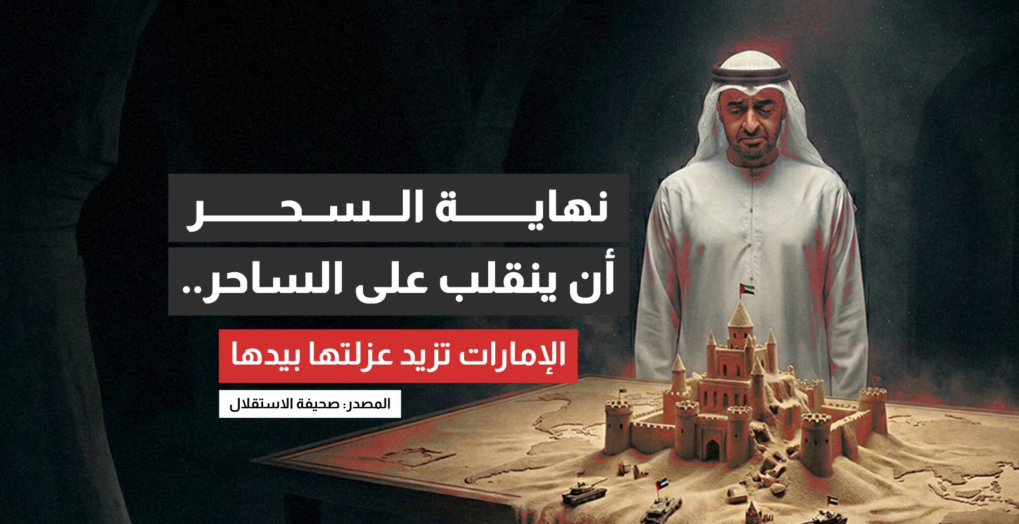 نهاية السحر أن ينقلب على الساحر.. الإمارات تزيد عزلتها بيدها (إنفوجراف)