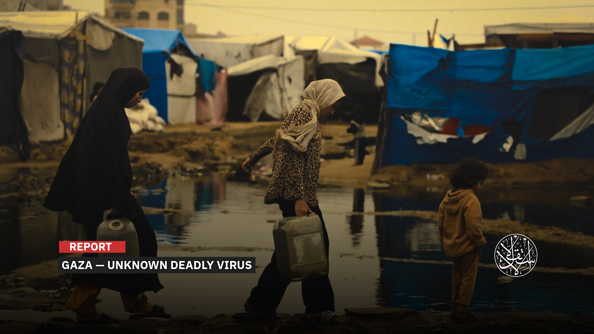 Displaced people live in tattered tents or in schoolyards that have become fertile ground for the spread of disease.