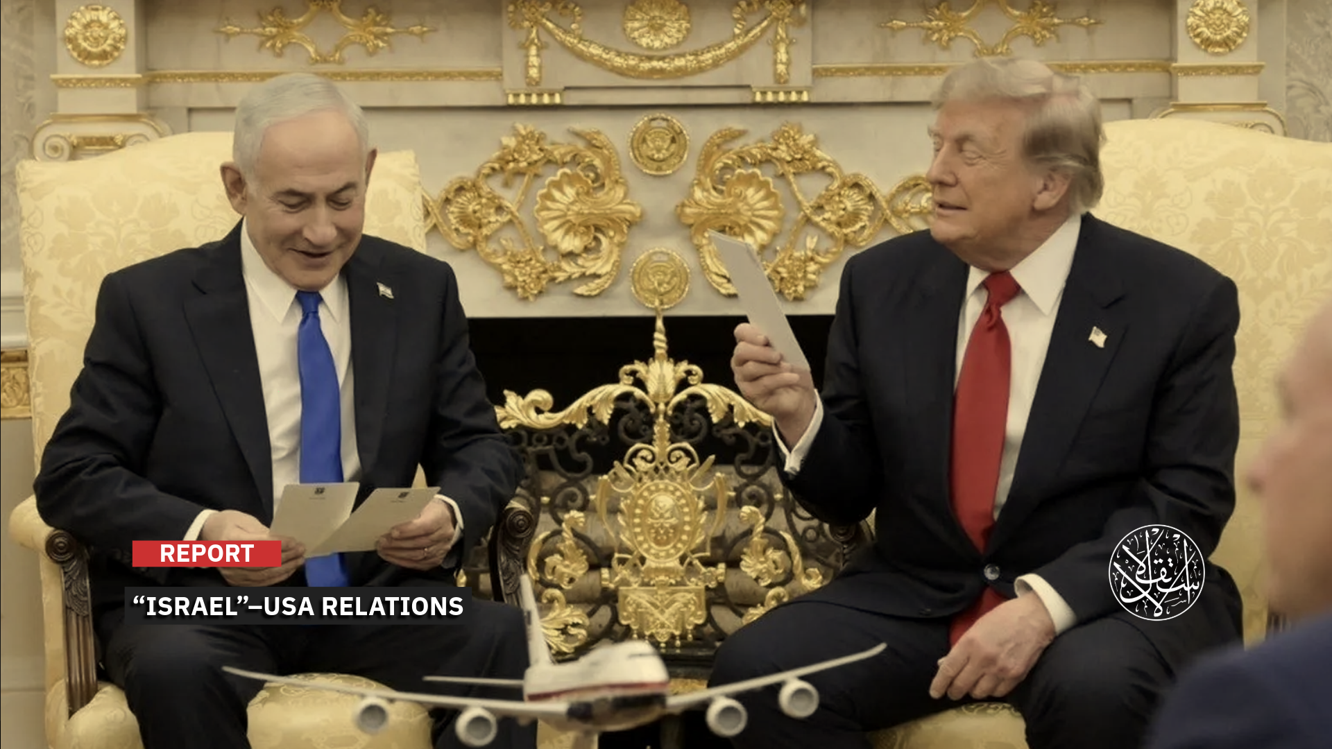 “Trump described Netanyahu as ‘a great wartime prime minister.’”