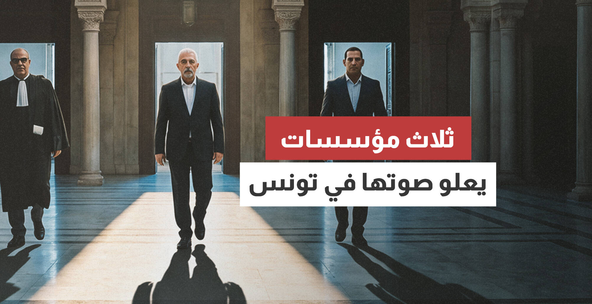 ثلاث مؤسسات يعلو صوتها في تونس