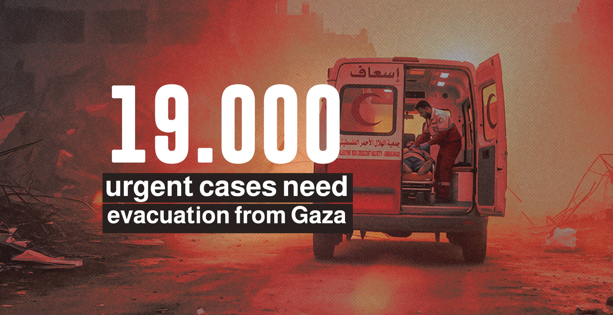 19 Thousands Urgent Cases Need Evacuation From Gaza | Infographic