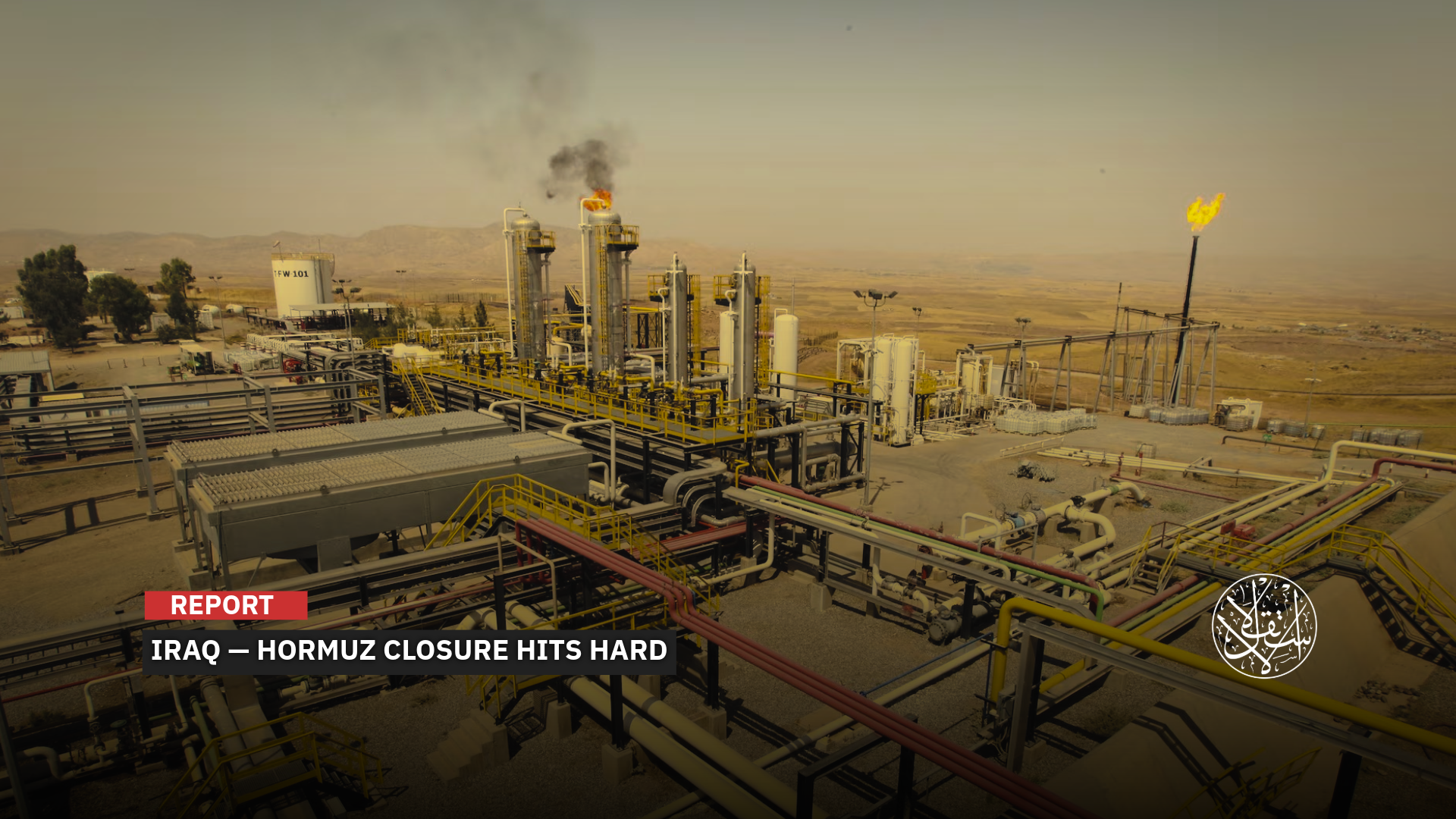 Iraq is losing about $200 million a day due to halted oil exports.