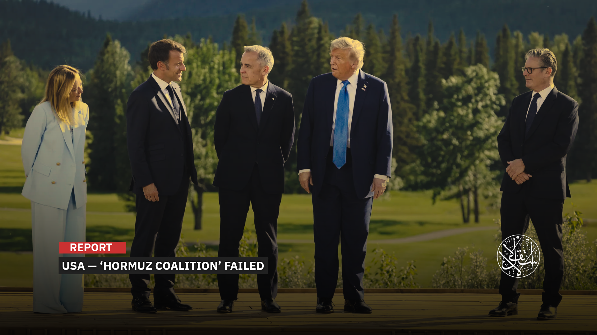 Trump threatened NATO’s future if its member states did not fall in line with the “Hormuz Coalition.”