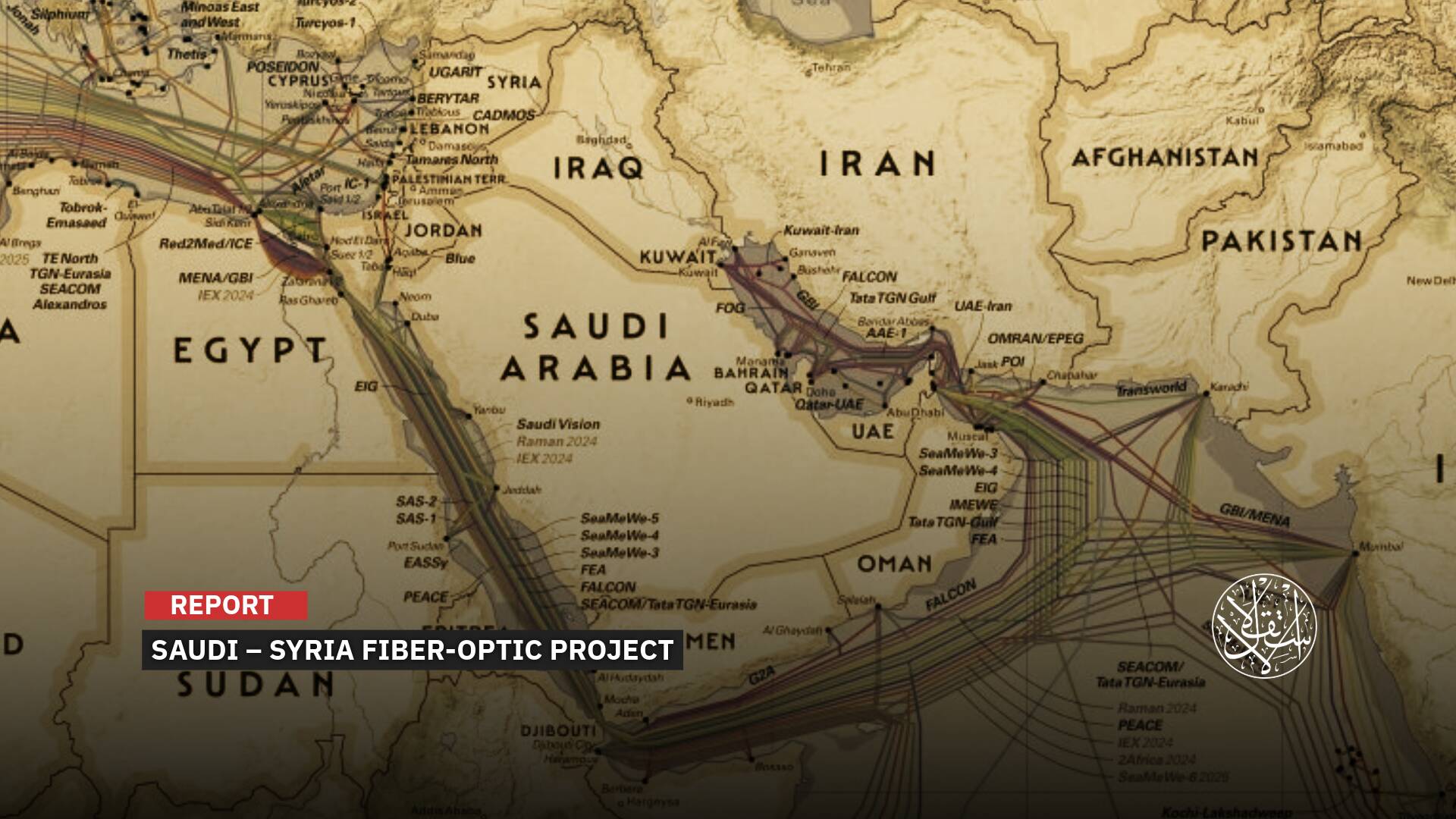 Saudi Arabia’s Fiber-optic Project: What Signals Are Being Sent by Choosing Syria Over ‘Israel’?