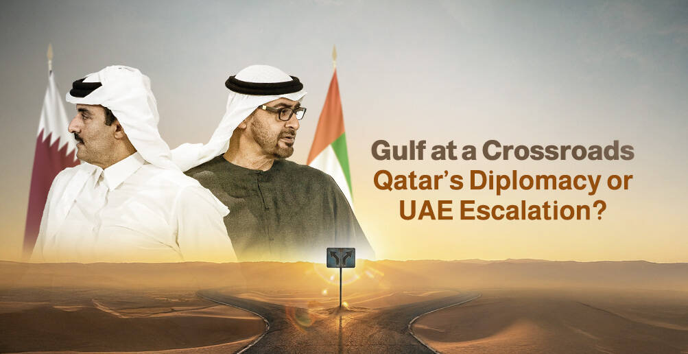 Gulf at a Crossroads: Qatar’s Diplomacy or UAE Escalation? | Infographic