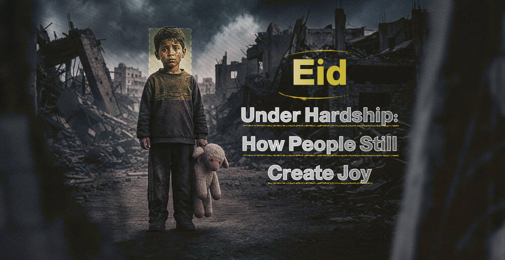 Eid Under Hardship: How People Still Create Joy | Infographic
