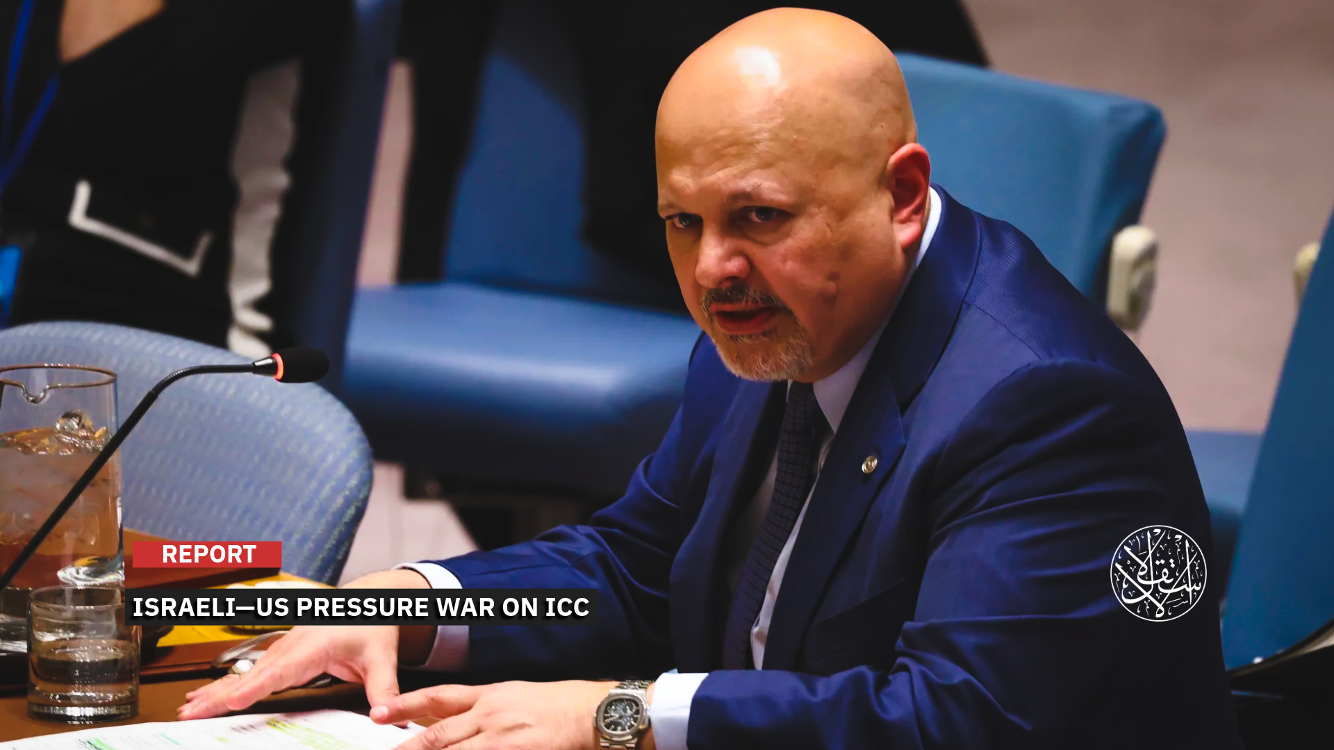 The ICC’s senior administrative body decided to temporarily suspend Khan from his duties.