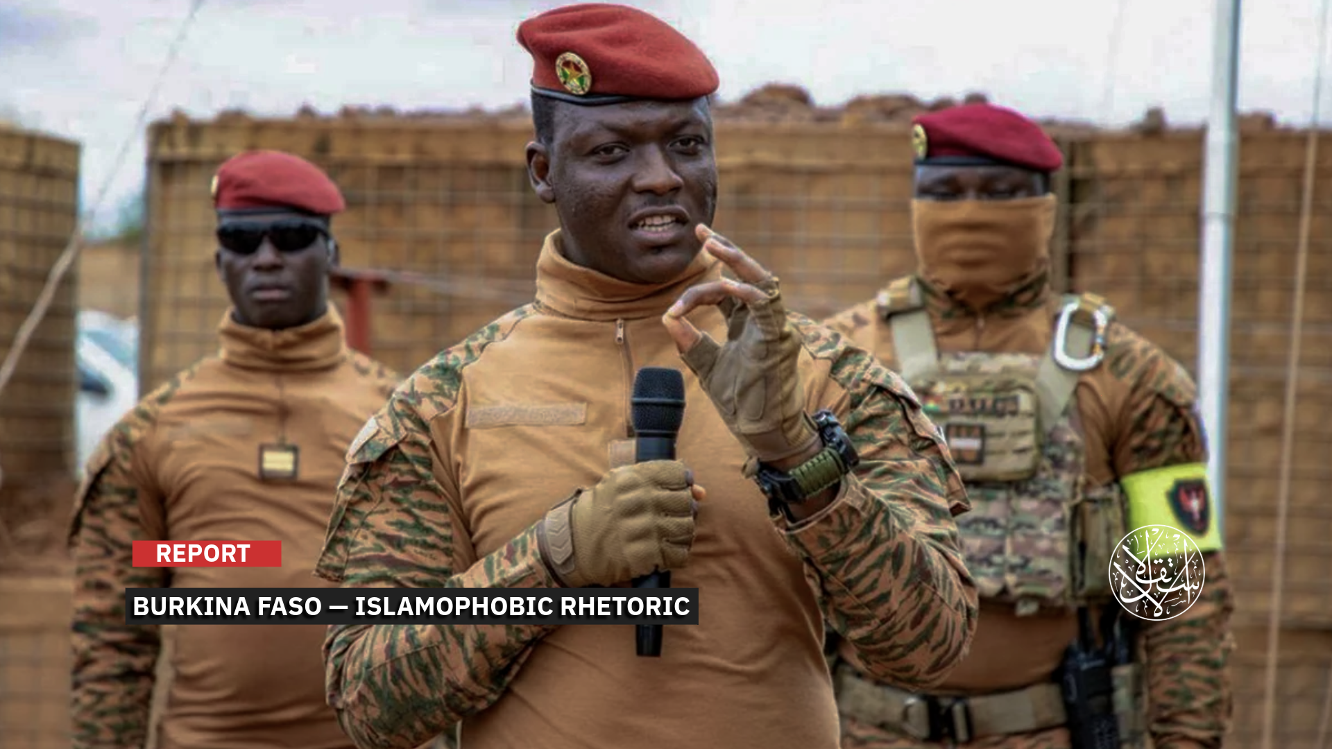 Muslims make up about 63.8% of Burkina Faso's population.