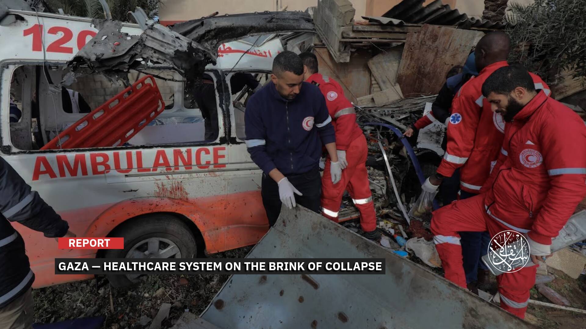 Two Thirds of Gaza's Ambulances Are Out of Service: How Are the Wounded Reaching Hospitals?