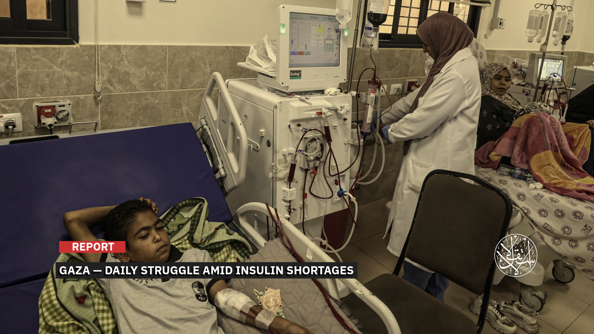The shortage of insulin injections is worsening the health conditions of around 11,000 diabetes patients in Gaza.