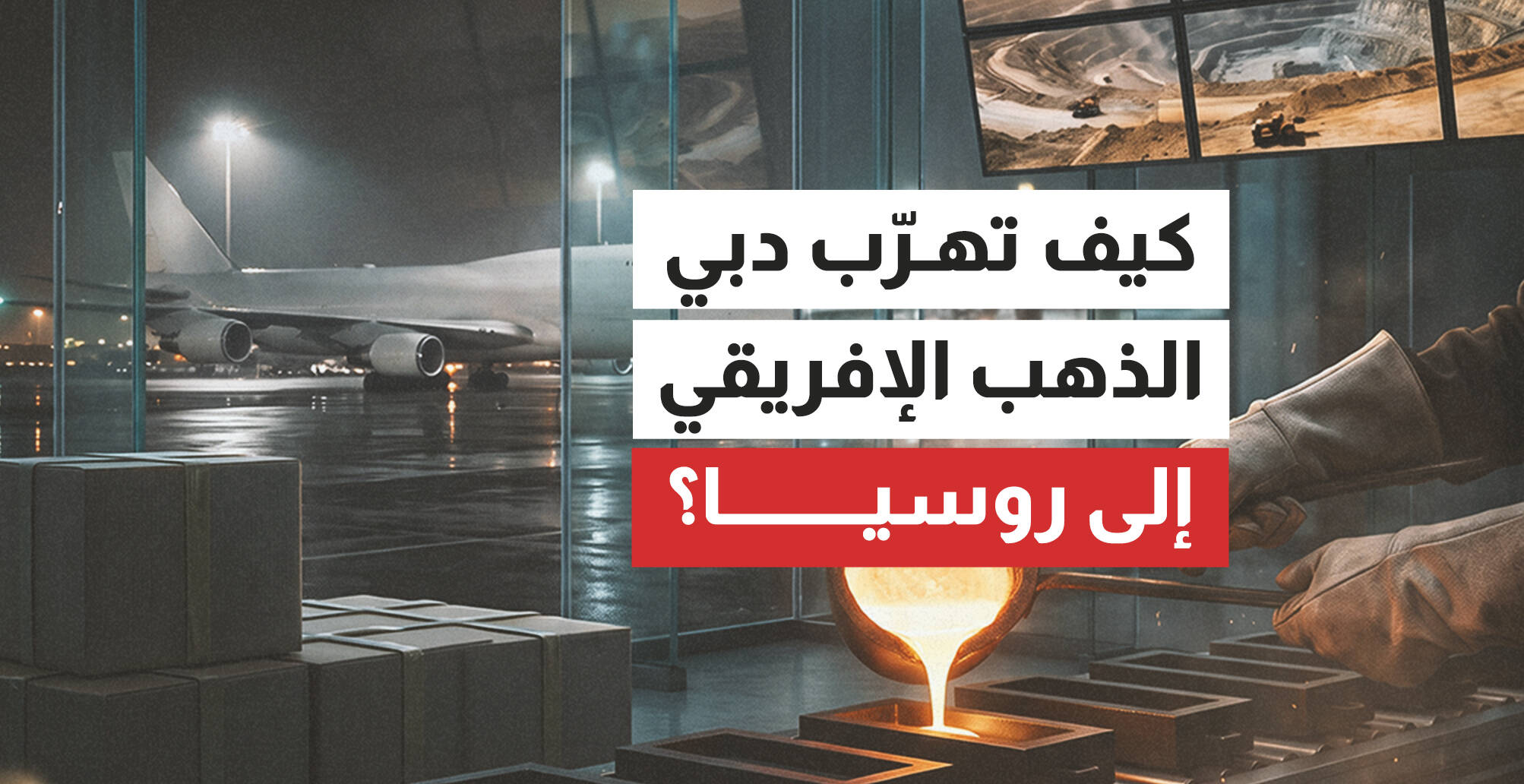 كيف تهرب دبي الذهب الإفريقي إلى روسيا؟