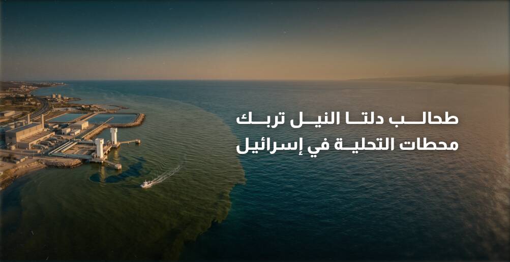 طحالب دلتا النيل تربك محطات التحلية في إسرائيل