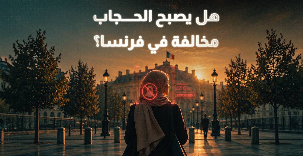 هل يصبح الحجاب مخالفة في فرنسا؟