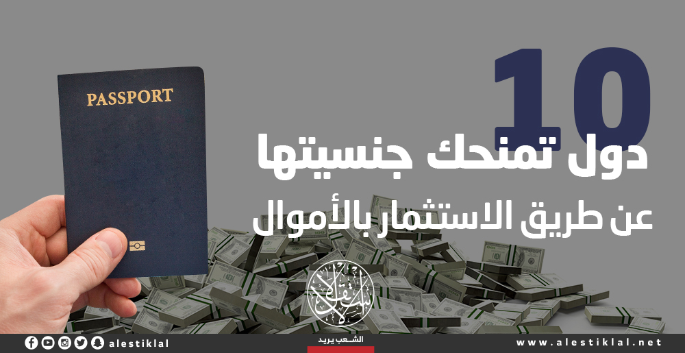 10 دول تمنحك جنسيتها عن طريق الاستثمار بالأموال؟ (إنفوجراف)