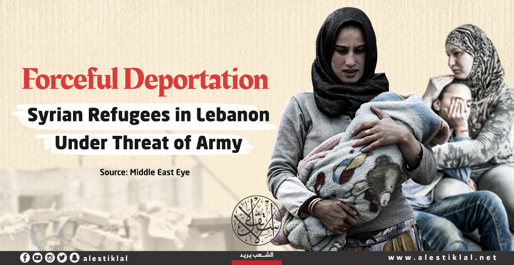 Forceful Deportation Syrian Refugees in Lebanon Under Threat of Army [Infographic]