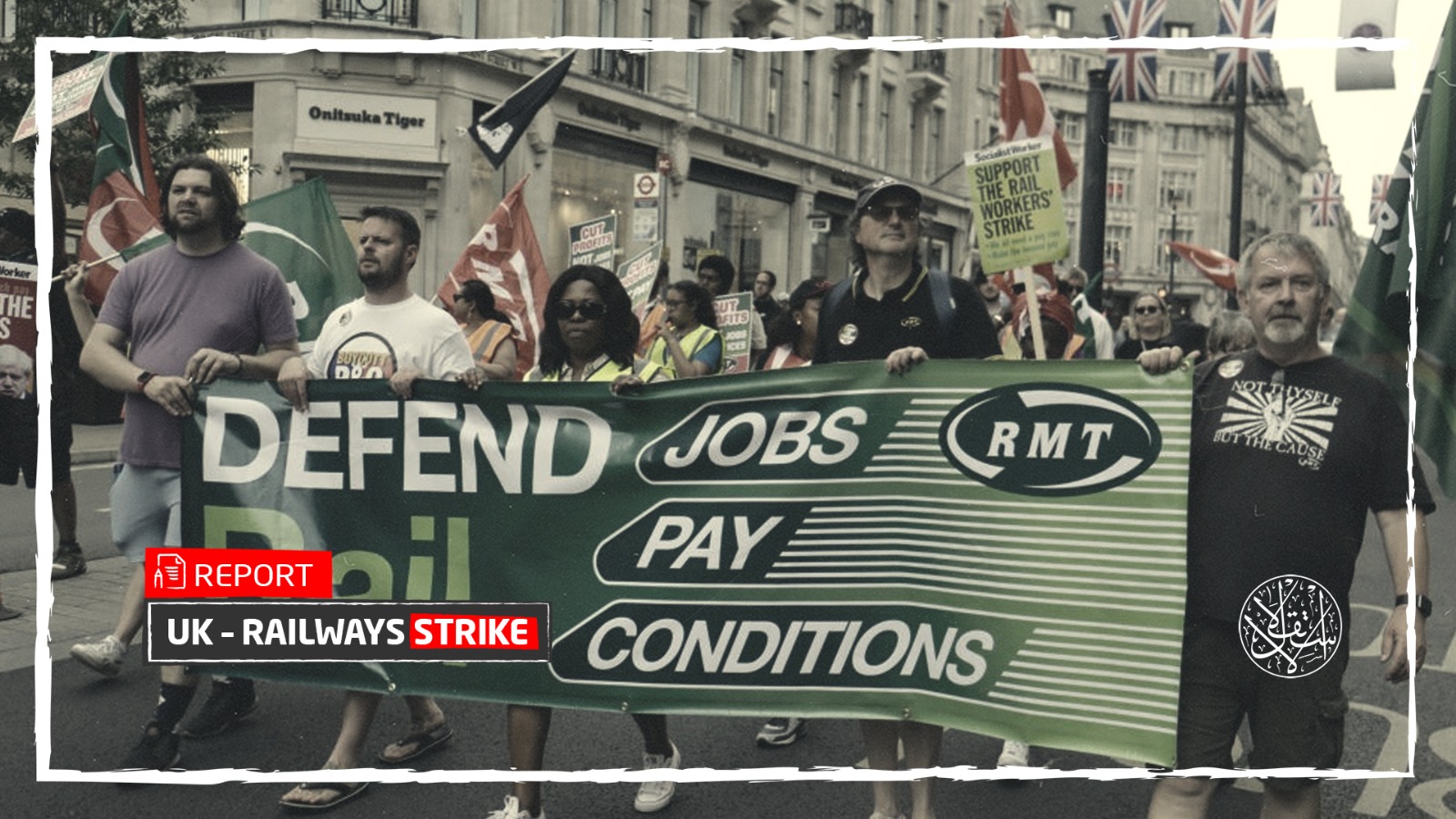 The Largest Strike of Railway Workers in 30 Years Exacerbates Britons Crises