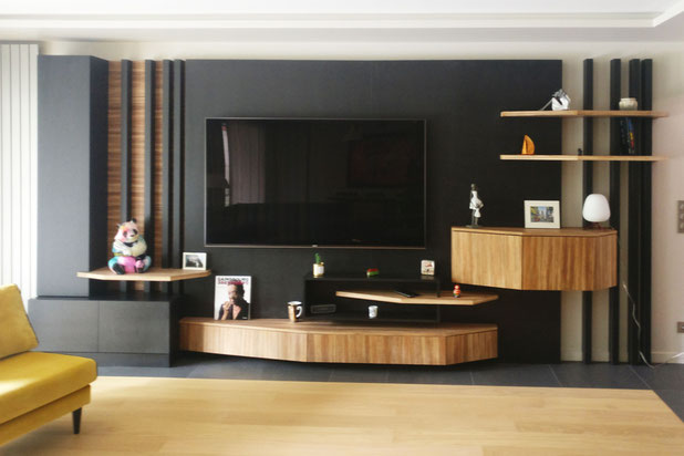 meuble tv-renovation-appartement-Nogent-sur-Marne