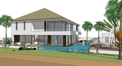Photo d'un projet de Construction Maison à Sainte-Anne