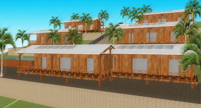 Photo d'un projet de Construction Hôtel à Les Abymes