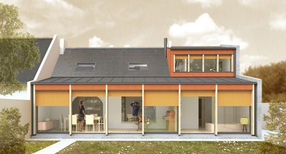 Photo d'un projet de Agrandissement Extension Maison à Le Croisic