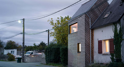 Photo d'un projet de Agrandissement Extension Logement à Saint-Molf