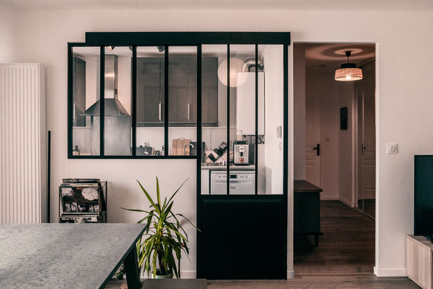 Le séjour-renovation-appartement-Villeurbanne