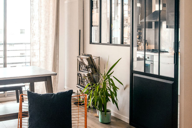 Le séjour-renovation-appartement-Villeurbanne