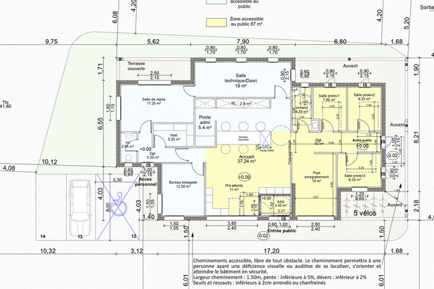 Plan intérieur-construction-bureaux-Legé