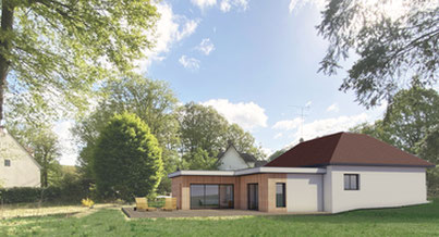 Photo d'un projet de Agrandissement Extension Maison à Saint-Fargeau-Ponthierry
