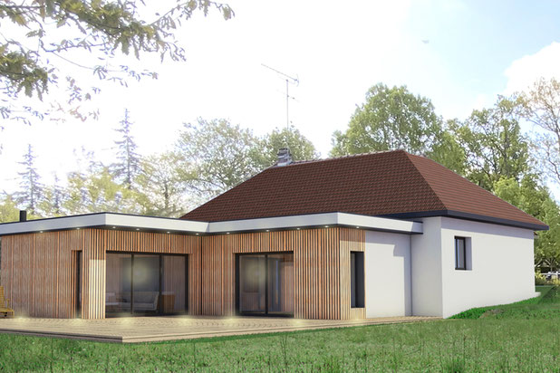 Vue de l'extension-agrandissement_extension-maison-Saint-Fargeau-Ponthierry