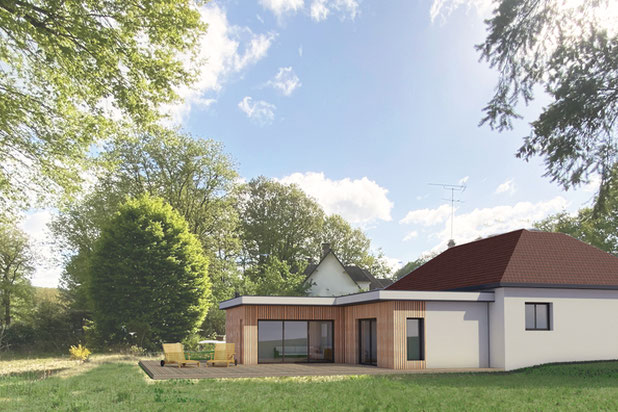 Vue d'ensemble-agrandissement_extension-maison-Saint-Fargeau-Ponthierry