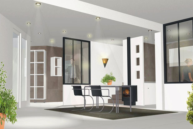 Vue intérieure des logements-construction-logement-Champigny-sur-Marne