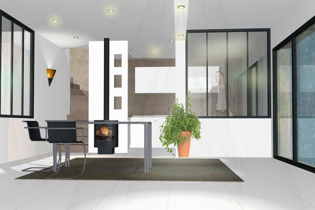 Vue intérieure des logements-construction-logement-Champigny-sur-Marne