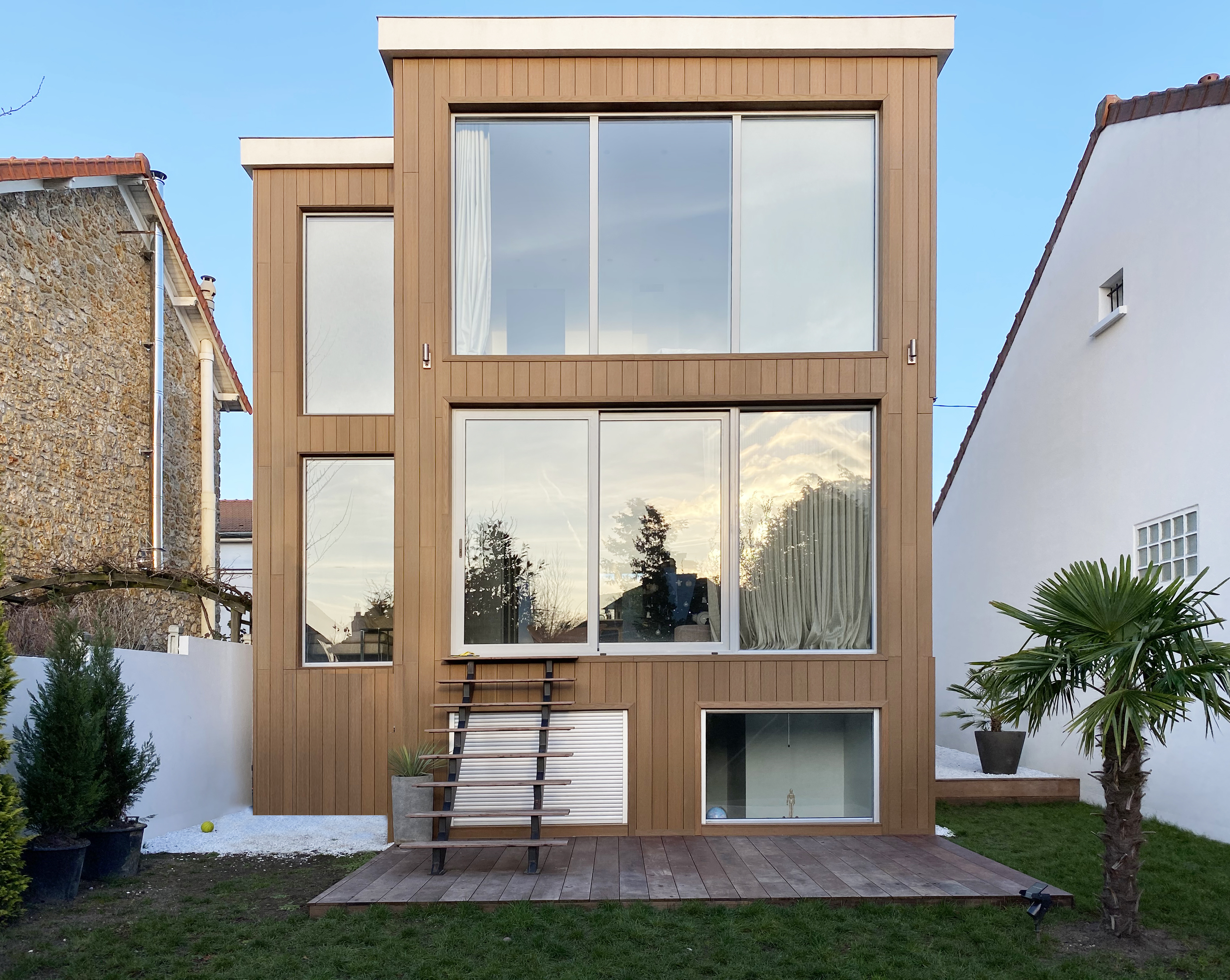 Réhabilitation et extension de maison – extension de maison Saône-et-Loire